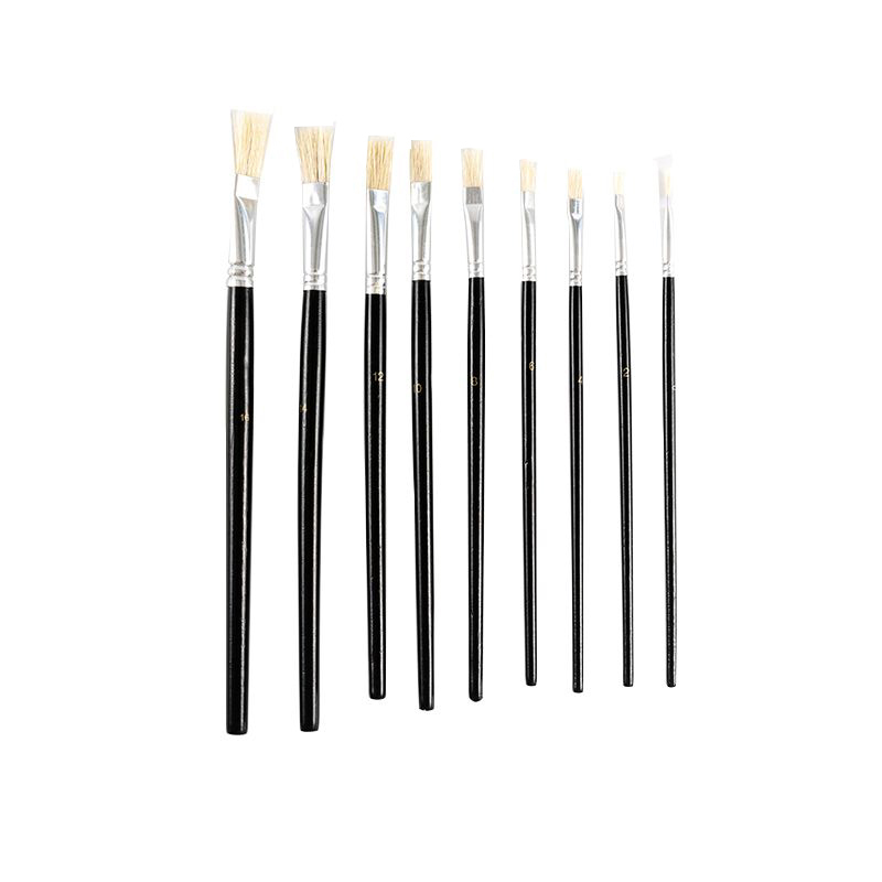 Ano ang mga karaniwang uri ng brushes ng pintura?
