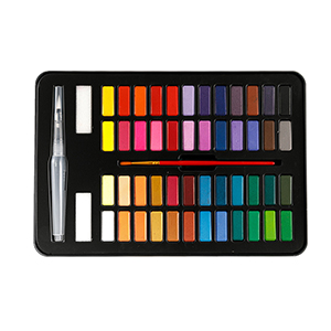 48 Colors Watercolor Set