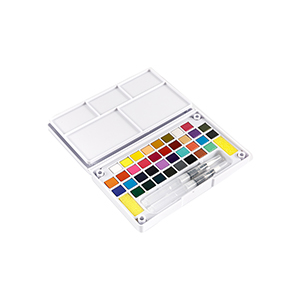 Watercolor Paint Set Foldable 36 Colors