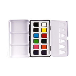 Watercolor Paint Travel Palette